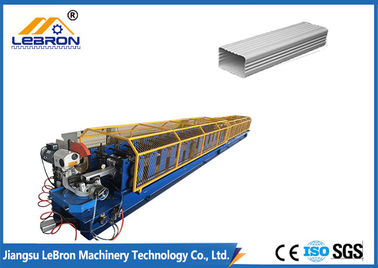 12-18m / min ماشین قابل حمل Downspout هیدرولیک برش قالب برای لوله های فولادی